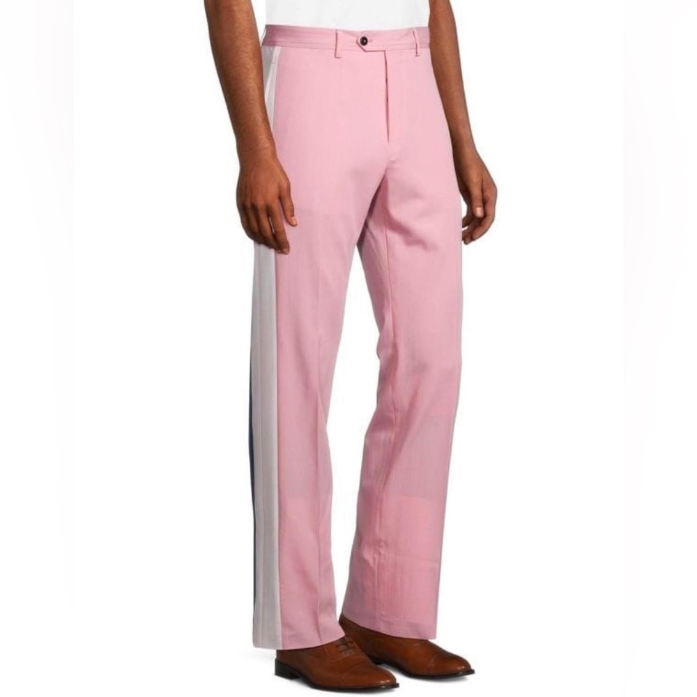 Valentino Stylish Pink pants with Side Stripe